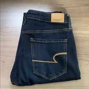 American Eagle Super Hi-Rise Jeggings 10 X-Long